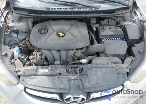 2011 Hyundai Elantra Limited from USA, damaged, VIN 5NPDH4AE7BH019324